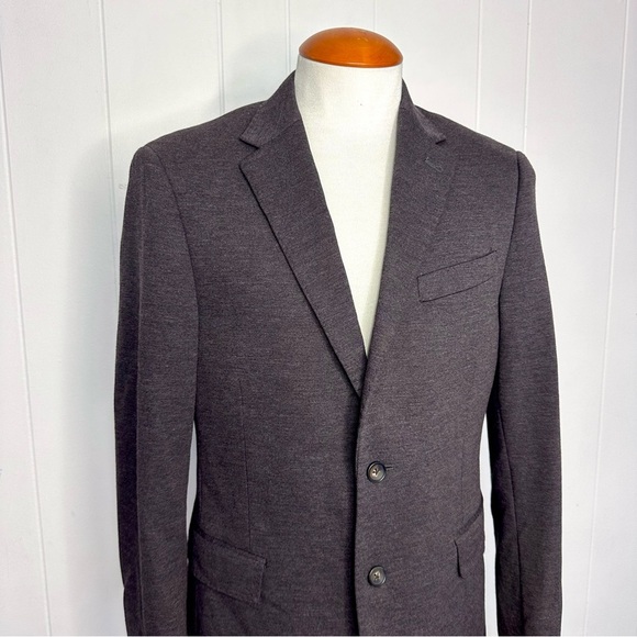 Ike Behar Brown Softshell Knit Sport Coat/Blazer - Picture 1 of 12